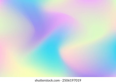 Holographic gradient mesh background for presentations, posters,ads, banners, brochures, websites