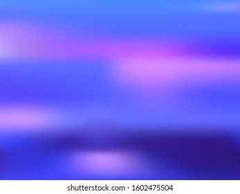 Holographic gradient neon vector illustration. Digital neon party graphics background. Polar lights liquid colors background. Lucid gradient neon holographic backdrop shimmer print.