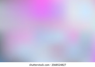 Holographic gradient neon vector illustration. Fashionable metal reflection rainbow unicorn background. Hologram colors liquid background. Blured gradient neon holographic glitter backdrop.