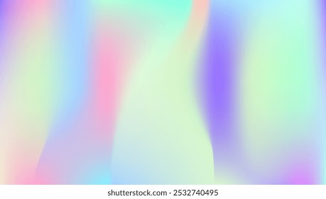 Holographic Gradient. Pearlescent Background. Abstract Texture. Rainbow Paper. Purple Retro Background. Shiny Geometry Template. Bright Foil. Metal Pattern. Pink Holographic Gradient