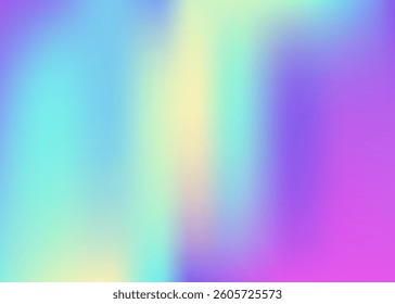 Holographic Gradient. Pearlescent Background. Hipster Card. Neon Futuristic Illustration. Blur Glitch. Abstract Texture. Pink Soft Texture. Liquid Light. Purple Holographic Gradient
