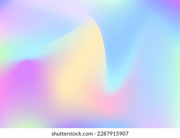 Holographic Gradient. Pearlescent Background. Violet Metal Texture. Soft Surface. Abstract Background. Shiny Creative Backdrop. Unicorn Foil. Vintage Fluid. Pink Holographic Gradient