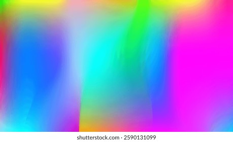 Holographic Gradient. Pop Geometric Backdrop. Fantasy Fluid. Chrome Light. Violet Metal Background. Shiny Shapes. Abstract Background. Iridescent Texture. Purple Holographic Gradient