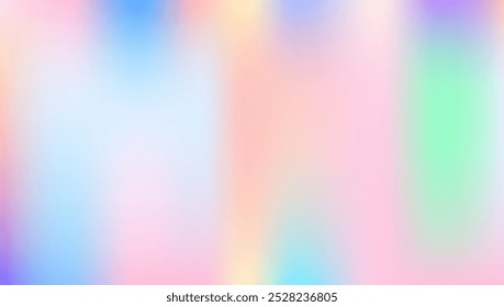 Holographic Gradient. Shiny Gasoline Brochure. Pink Metal Texture. Pastel Card. Hologram Background. Abstract Texture. Soft Effect. Plastic Flyer. Violet Holographic Gradient