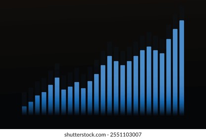 Gráficos holográficos e estatísticas do mercado de ações ganham lucros. gráfico. dados. diagrama. financeiro. crescimento. plano. ação. mercado. tabela. negócios. análise