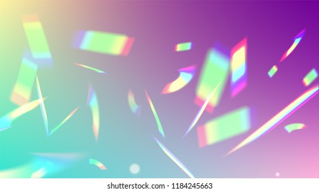 Holographic Light Glitch Effect. Iridescent Background. 
Vector Rainbow Gradient with Sunshine Glare.  Creative Festive Backdrop. 
Mesh Holographic Foil. Trendy Hologram Vector Background.
