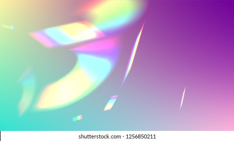 Holographic Light Glitch Effect. Iridescent Background. 
Vector Rainbow Gradient with Sunshine Glare.  Creative Festive Backdrop. 
Mesh Holographic Foil. Trendy Hologram Vector Background.
