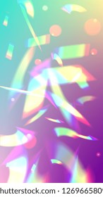 Holographic Light Glitch Effect. Iridescent Background. 
Vector Rainbow Gradient with Sunshine Glare