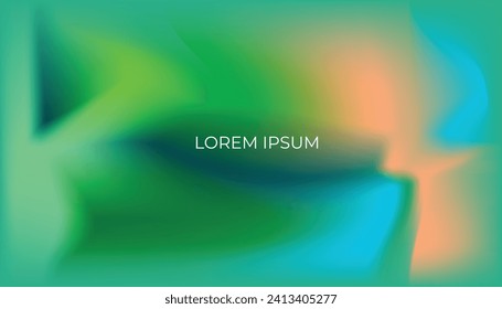 Diseño de fondo abstracto de textura líquida holográfica, papel de pared de fluido gradiente colorido, fondo de diseño futurista se puede usar para sitio web, afiche y más
