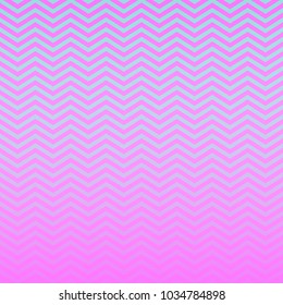 Holographic Magenta Pink to Aqua Blue Ombre Chevron Vector Pattern. Gradient Fade Texture Dip Dye Style. Mermaid Fantasy Background. Zigzag Stripes Blending Color. Horizontally Seamless Pattern Tile.
