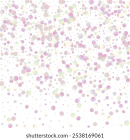 Holographic Memphis Confetti Background. Abstract Vector Geometric Kid Rainbow Pattern. Pride Graphic Lines for Winners and Birthday Cards. 2025 Neon Party. Poster Cover in 80s Style.