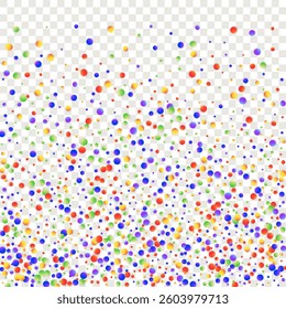 Holographic Memphis Confetti Background. Abstract Vector Geometric Kid Rainbow Pattern. Pride Graphic Lines for Winners and Birthday Cards. 2025 Neon Party. Poster Cover in 80s Style.