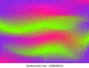 Holographic neon background.