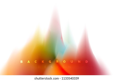 Holographic paint explosion design, fluid colors flow, colorful storm. Liquid mixing colours motion concept, trendy abstract background layout template for business presentation, app wallpaper banner
