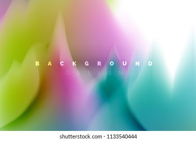 Holographic paint explosion design, fluid colors flow, colorful storm. Liquid mixing colours motion concept, trendy abstract background layout template for business presentation, app wallpaper banner