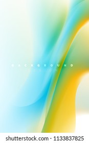 Holographic paint explosion design, fluid colors flow, colorful storm. Liquid mixing colours motion concept, trendy abstract background layout template for business presentation, app wallpaper banner