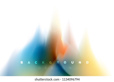Holographic paint explosion design, fluid colors flow, colorful storm. Liquid mixing colours motion concept, trendy abstract background layout template for business presentation, app wallpaper banner