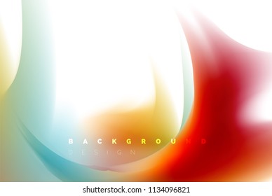 Holographic paint explosion design, fluid colors flow, colorful storm. Liquid mixing colours motion concept, trendy abstract background layout template for business presentation, app wallpaper banner