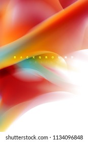 Diseño de explosión de pintura holográfica, flujo de colores fluidos, tormenta colorida. Diseño de movimiento de colores de mezcla líquida, plantilla de diseño de fondo abstracto de moda para presentación de negocios, banner de papel tapiz de aplicación