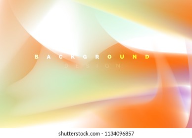 Holographic paint explosion design, fluid colors flow, colorful storm. Liquid mixing colours motion concept, trendy abstract background layout template for business presentation, app wallpaper banner