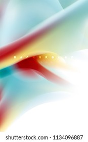 Holografische Farbexplosionsdesign, fließende Farben, bunter Sturm. Motion-Konzept für die Flüssig-Mischfarben, trendige abstrakte Hintergrund-Layout-Vorlage für die Geschäftspräsentation, App-Bildschirmhintergrund