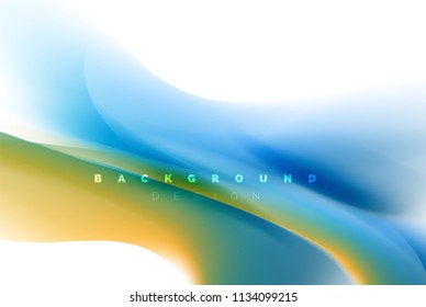 Holographic paint explosion design, fluid colors flow, colorful storm. Liquid mixing colours motion concept, trendy abstract background layout template for business presentation, app wallpaper banner