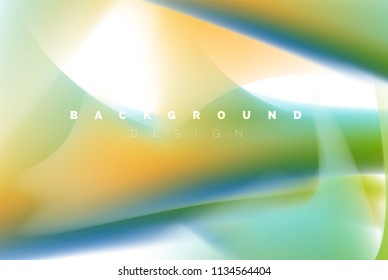 Holographic paint explosion design, fluid colors flow, colorful storm. Liquid mixing colours motion concept, trendy abstract background layout template for business presentation, app wallpaper banner