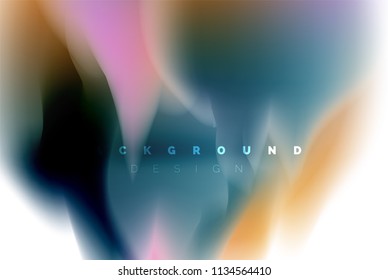 Diseño de explosión de pintura holográfica, flujo de colores fluidos, tormenta colorida. Diseño de movimiento de colores de mezcla líquida, plantilla de diseño de fondo abstracto de moda para presentación de negocios, banner de papel tapiz de aplicación