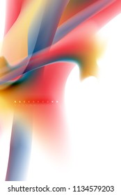 Diseño de explosión de pintura holográfica, flujo de colores fluidos, tormenta colorida. Diseño de movimiento de colores de mezcla líquida, plantilla de diseño de fondo abstracto de moda para presentación de negocios, banner de papel tapiz de aplicación