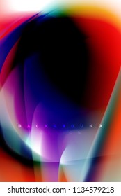 Diseño de explosión de pintura holográfica, flujo de colores fluidos, tormenta colorida. Diseño de movimiento de colores de mezcla líquida, plantilla de diseño de fondo abstracto de moda para presentación de negocios, banner de papel tapiz de aplicación