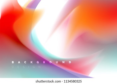 Diseño de explosión de pintura holográfica, flujo de colores fluidos, tormenta colorida. Diseño de movimiento de colores de mezcla líquida, plantilla de diseño de fondo abstracto de moda para presentación de negocios, banner de papel tapiz de aplicación
