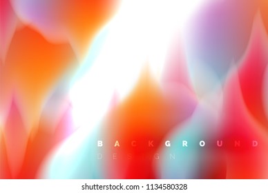 Diseño de explosión de pintura holográfica, flujo de colores fluidos, tormenta colorida. Diseño de movimiento de colores de mezcla líquida, plantilla de diseño de fondo abstracto de moda para presentación de negocios, banner de papel tapiz de aplicación