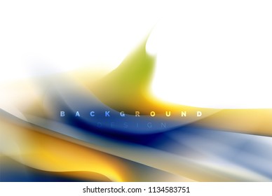 Holographic paint explosion design, fluid colors flow, colorful storm. Liquid mixing colours motion concept, trendy abstract background layout template for business presentation, app wallpaper banner
