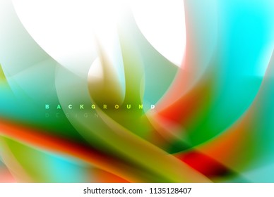Holografische Farbexplosionsdesign, fließende Farben, bunter Sturm. Motion-Konzept für die Flüssig-Mischfarben, trendige abstrakte Hintergrund-Layout-Vorlage für die Geschäftspräsentation, App-Bildschirmhintergrund