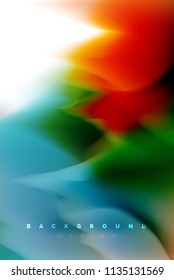 Diseño de explosión de pintura holográfica, flujo de colores fluidos, tormenta colorida. Diseño de movimiento de colores de mezcla líquida, plantilla de diseño de fondo abstracto de moda para presentación de negocios, banner de papel tapiz de aplicación