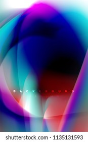 Holographic paint explosion design, fluid colors flow, colorful storm. Liquid mixing colours motion concept, trendy abstract background layout template for business presentation, app wallpaper banner