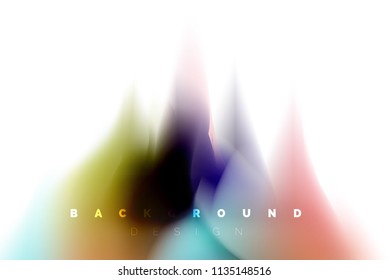 Holographic paint explosion design, fluid colors flow, colorful storm. Liquid mixing colours motion concept, trendy abstract background layout template for business presentation, app wallpaper banner