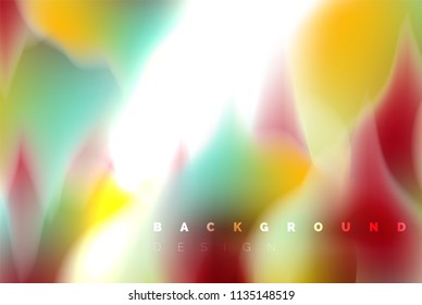 Holografische Farbexplosionsdesign, fließende Farben, bunter Sturm. Motion-Konzept für die Flüssig-Mischfarben, trendige abstrakte Hintergrund-Layout-Vorlage für die Geschäftspräsentation, App-Bildschirmhintergrund