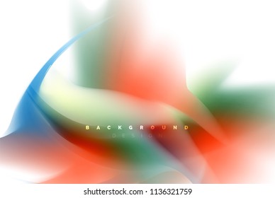 Diseño de explosión de pintura holográfica, flujo de colores fluidos, tormenta colorida. Diseño de movimiento de colores de mezcla líquida, plantilla de diseño de fondo abstracto de moda para presentación de negocios, banner de papel tapiz de aplicación
