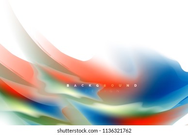 Diseño de explosión de pintura holográfica, flujo de colores fluidos, tormenta colorida. Diseño de movimiento de colores de mezcla líquida, plantilla de diseño de fondo abstracto de moda para presentación de negocios, banner de papel tapiz de aplicación