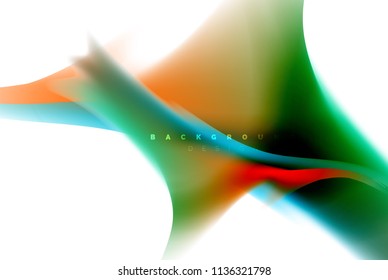 Design holográfico da explosão da pintura, fluido cores fluem, tempestade colorida. Liquid mistura de cores conceito de movimento, modelo de layout de fundo abstrato moderno para apresentação de negócios, aplicativo banner wallpaper