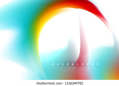 Holografische Farbexplosionsdesign, fließende Farben, bunter Sturm. Motion-Konzept für die Flüssig-Mischfarben, trendige abstrakte Hintergrund-Layout-Vorlage für die Geschäftspräsentation, App-Bildschirmhintergrund