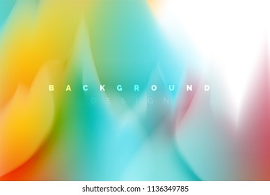 Holographic paint explosion design, fluid colors flow, colorful storm. Liquid mixing colours motion concept, trendy abstract background layout template for business presentation, app wallpaper banner