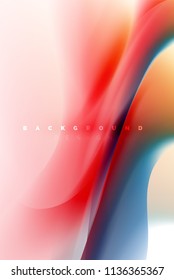 Holographic paint explosion design, fluid colors flow, colorful storm. Liquid mixing colours motion concept, trendy abstract background layout template for business presentation, app wallpaper banner