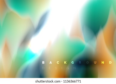 Holographic paint explosion design, fluid colors flow, colorful storm. Liquid mixing colours motion concept, trendy abstract background layout template for business presentation, app wallpaper banner