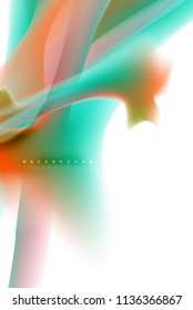 Holographic paint explosion design, fluid colors flow, colorful storm. Liquid mixing colours motion concept, trendy abstract background layout template for business presentation, app wallpaper banner