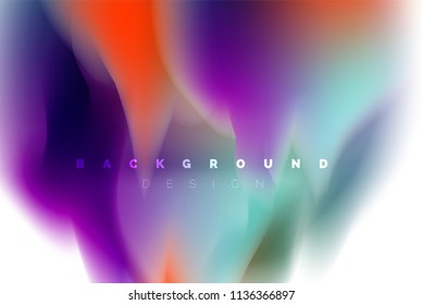 Diseño de explosión de pintura holográfica, flujo de colores fluidos, tormenta colorida. Diseño de movimiento de colores de mezcla líquida, plantilla de diseño de fondo abstracto de moda para presentación de negocios, banner de papel tapiz de aplicación