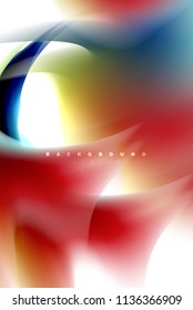 Holographic paint explosion design, fluid colors flow, colorful storm. Liquid mixing colours motion concept, trendy abstract background layout template for business presentation, app wallpaper banner