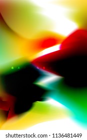 Holographic paint explosion design, fluid colors flow, colorful storm. Liquid mixing colours motion concept, trendy abstract background layout template for business presentation, app wallpaper banner