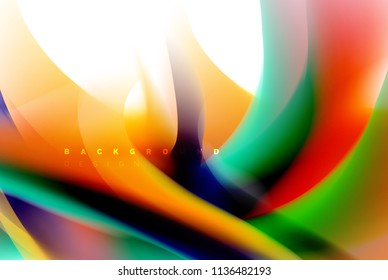 Holographic paint explosion design, fluid colors flow, colorful storm. Liquid mixing colours motion concept, trendy abstract background layout template for business presentation, app wallpaper banner